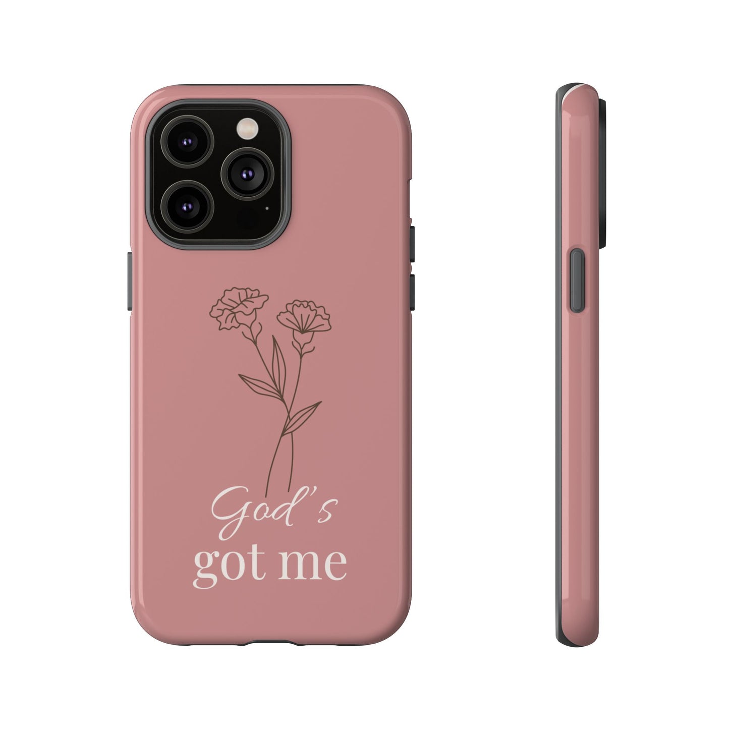 God's Got Me Floral Phone Case
