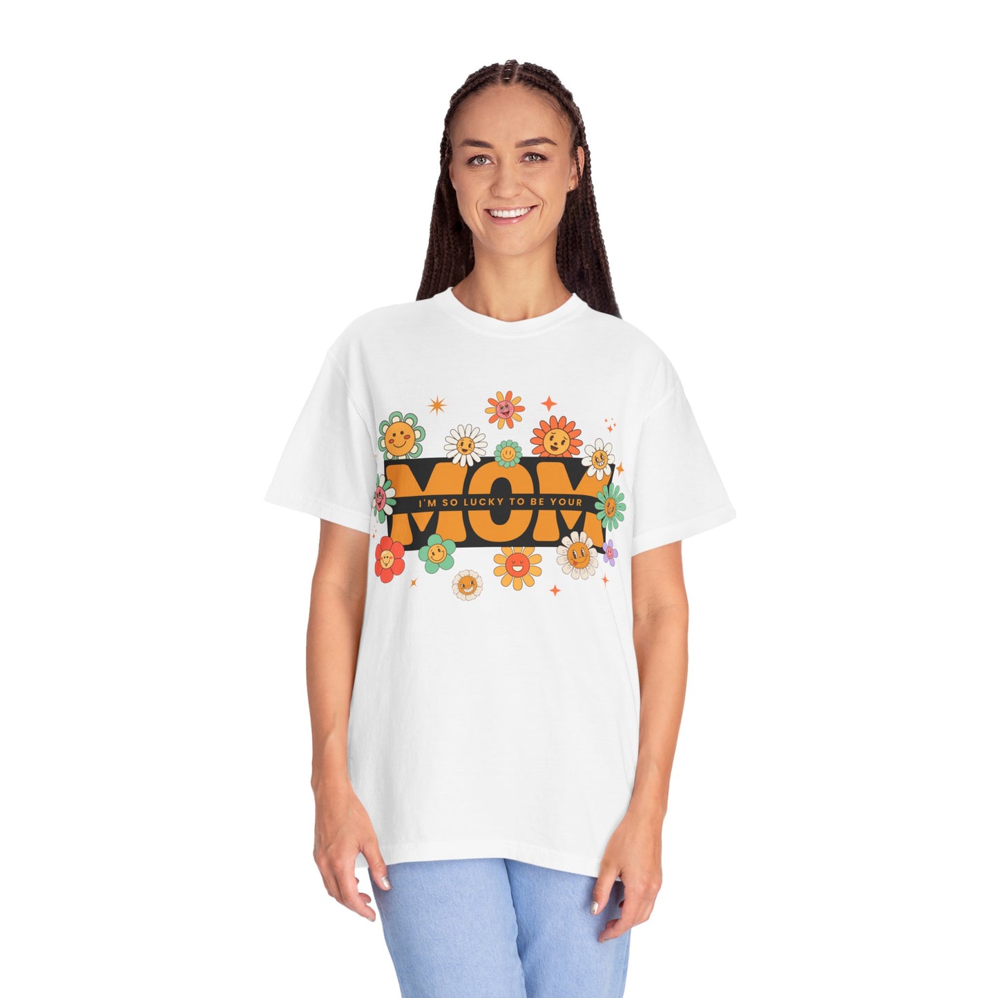 Flower Power Mom T-shirt