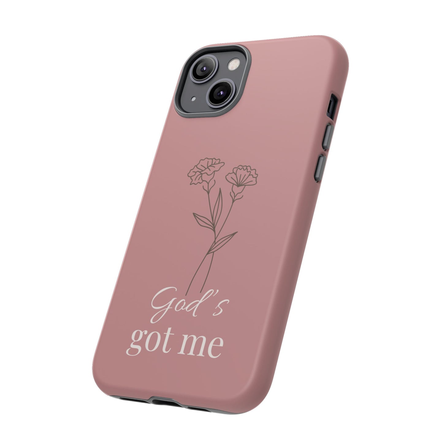 God's Got Me Floral Phone Case