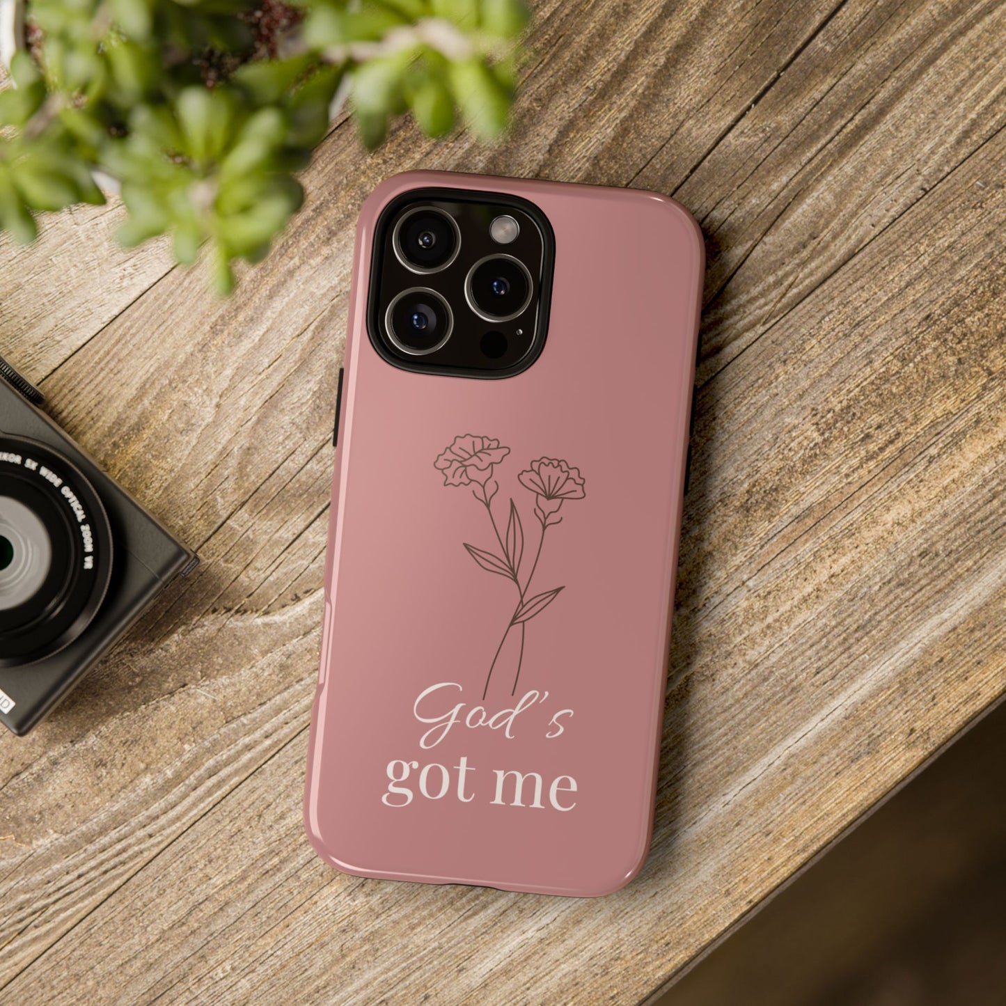 God's Got Me Floral Phone Case
