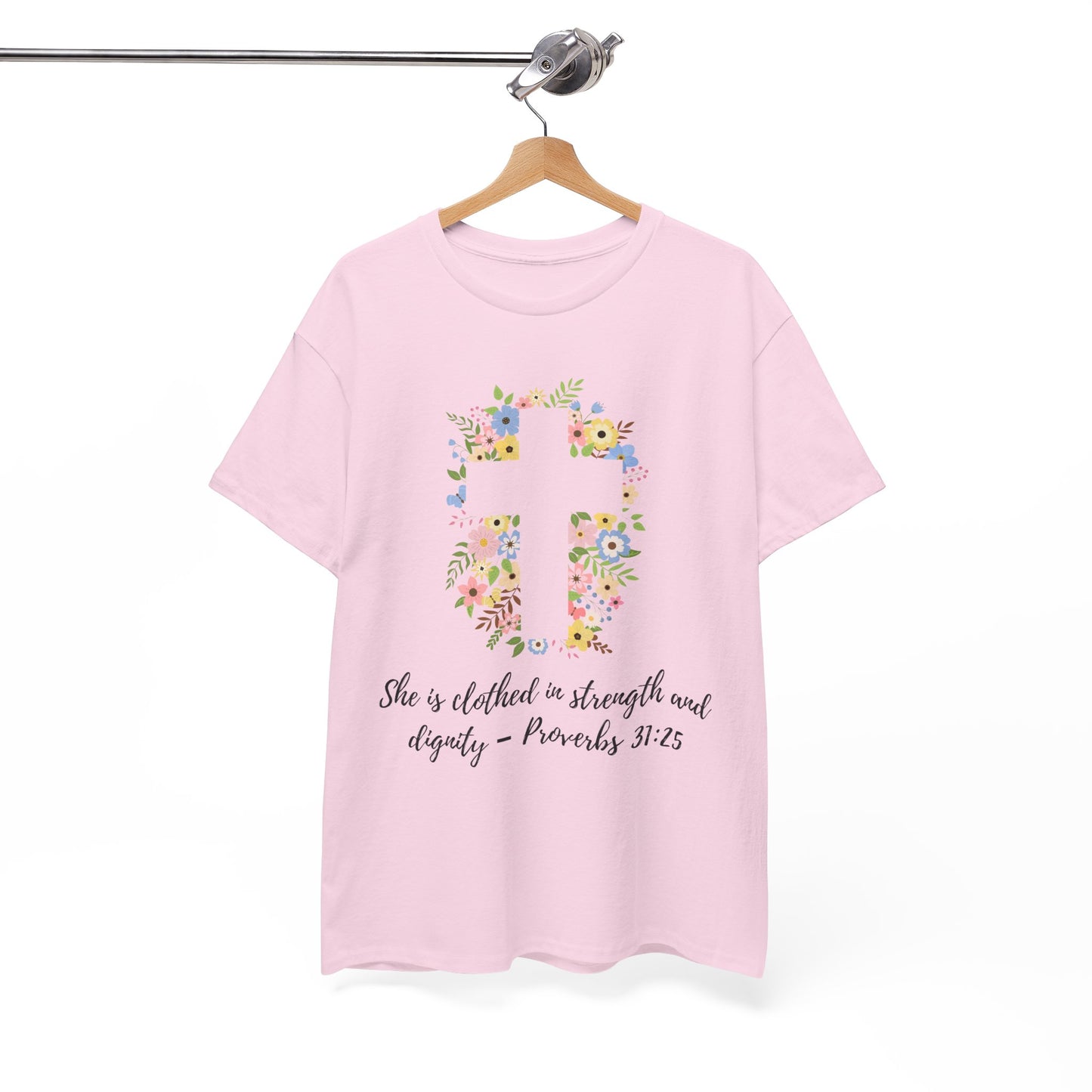 Faith-Inspired Floral Tee