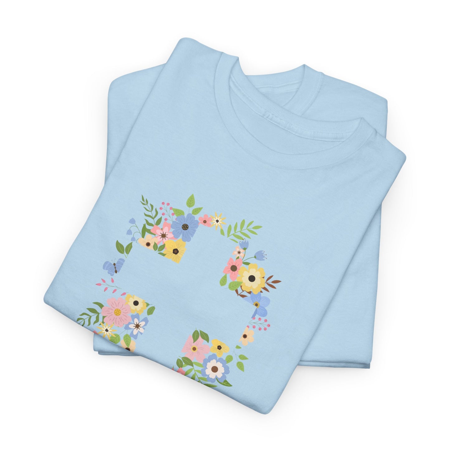 Faith-Inspired Floral Tee