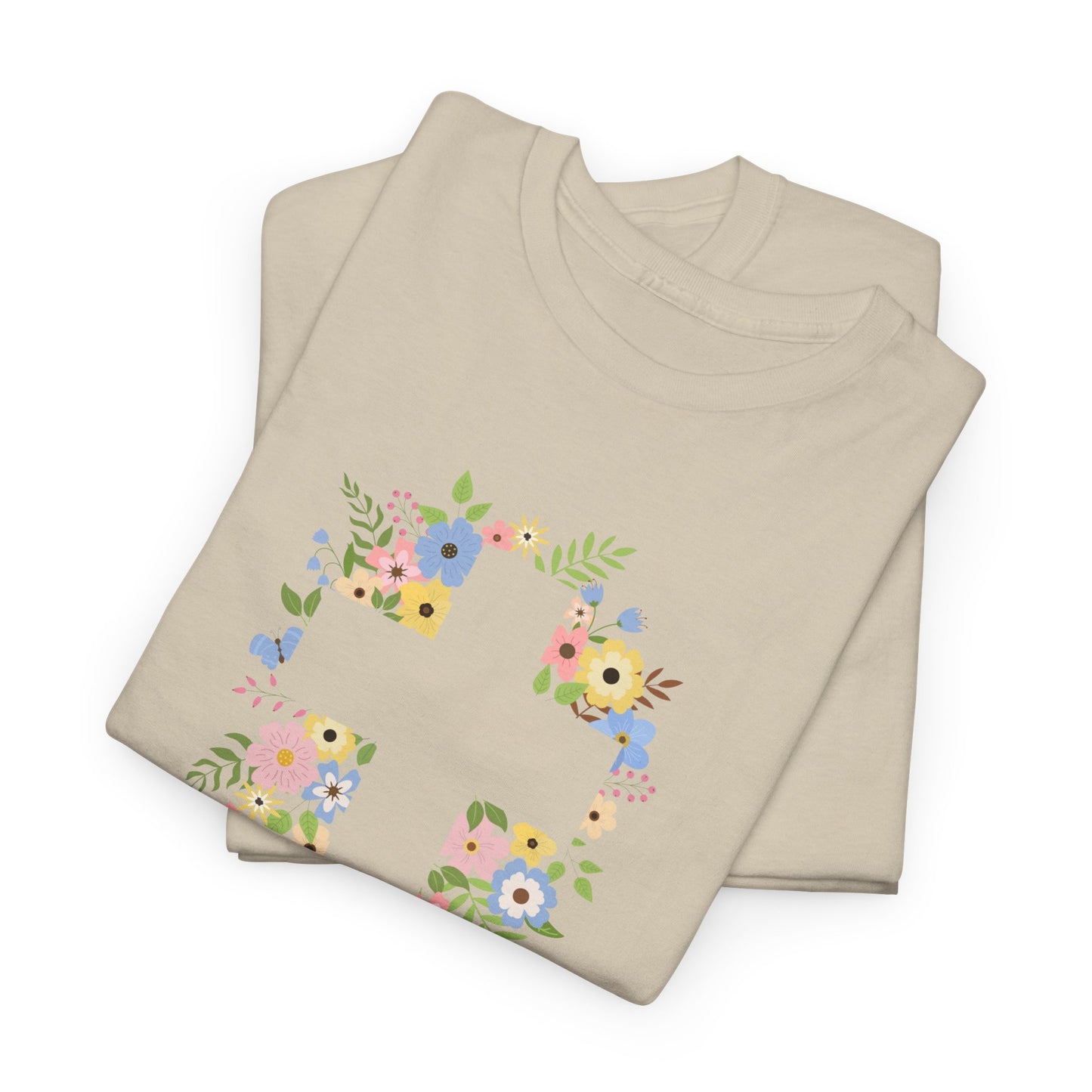 Faith-Inspired Floral Tee