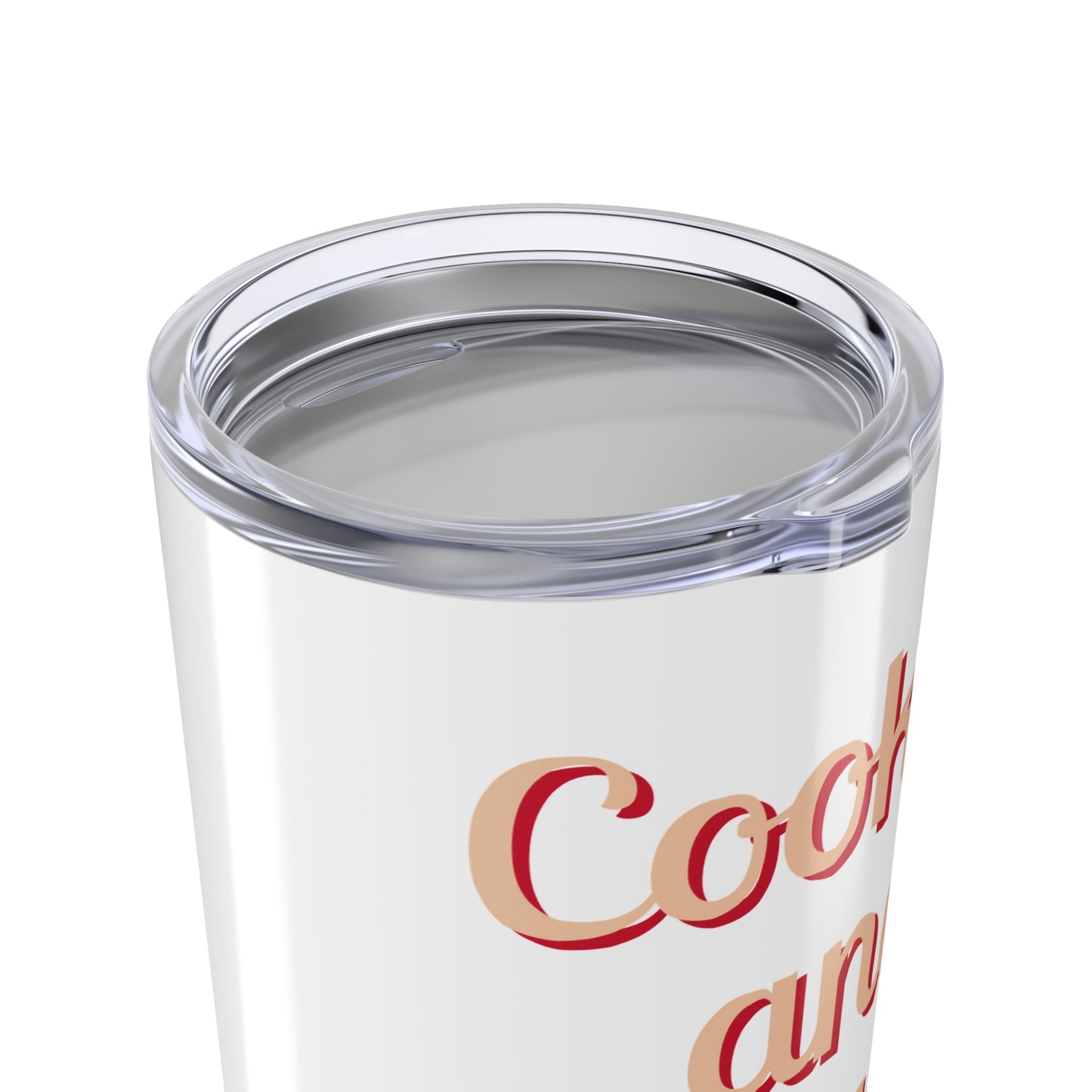 "Cookies and Chaos" Holiday Gingerbread Travel Mug