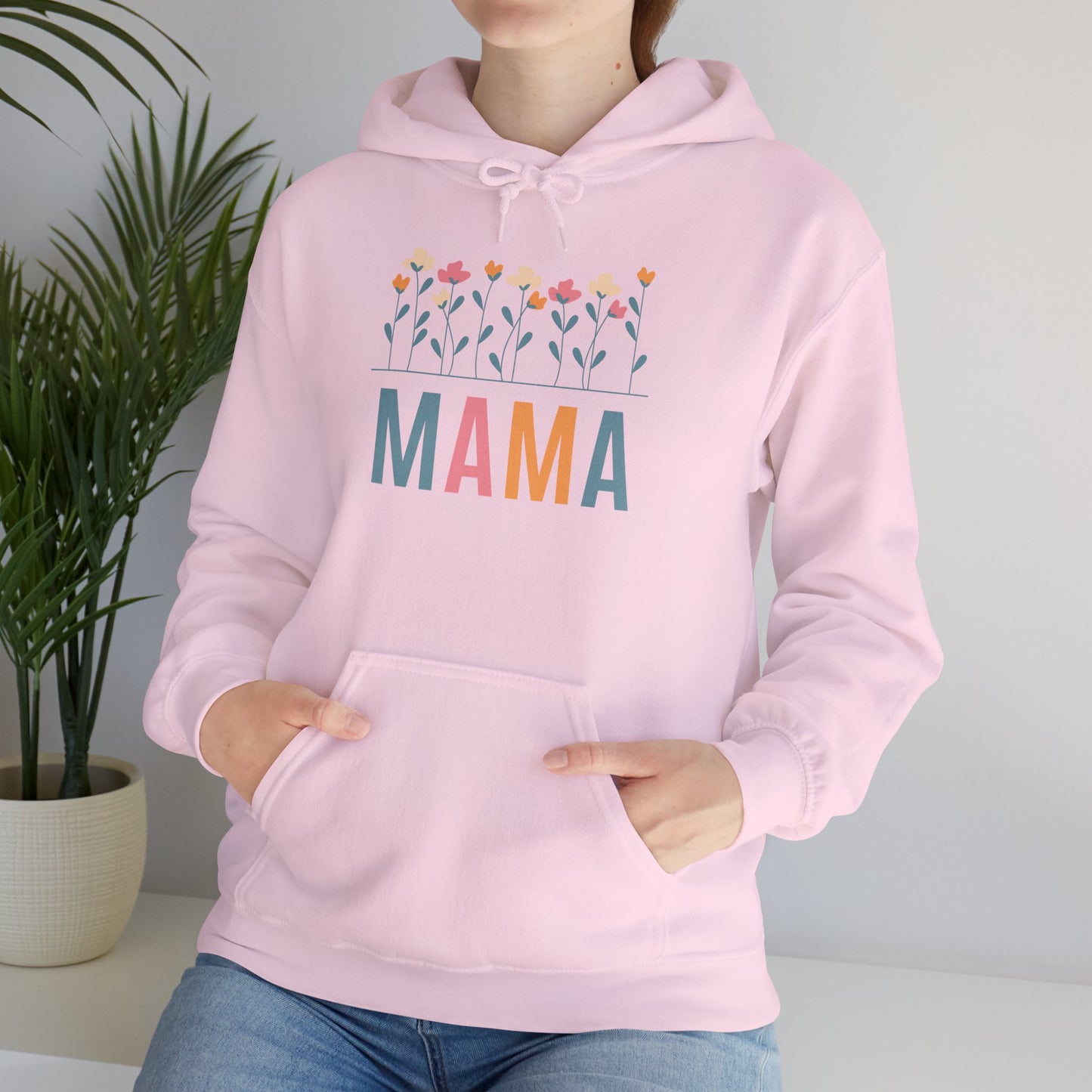 Mama Floral Hoodie