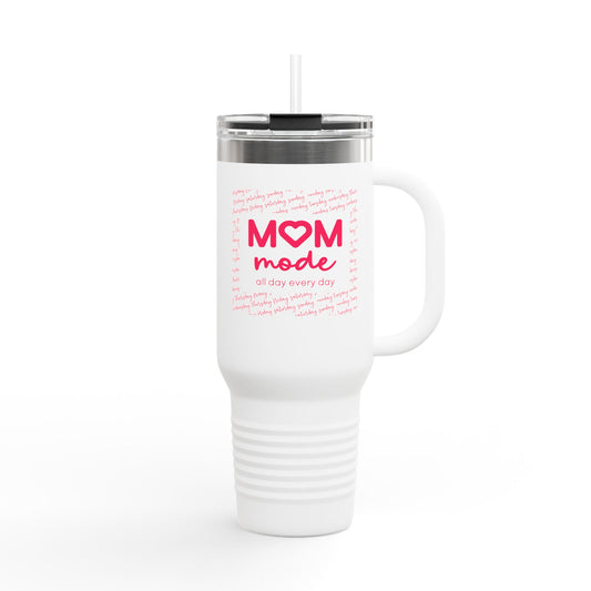 Mom Mode Insulated Travel Mug