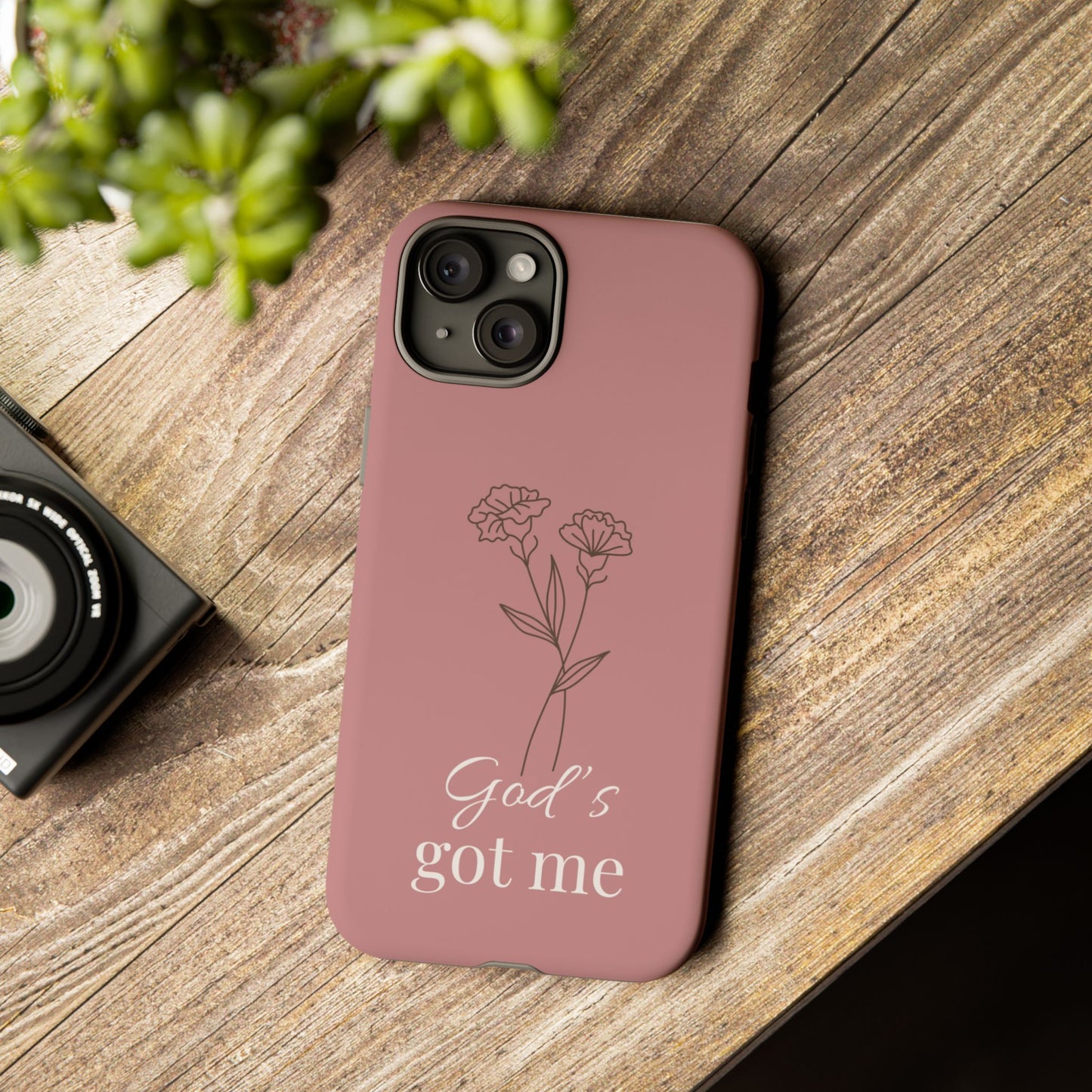 God's Got Me Floral Phone Case