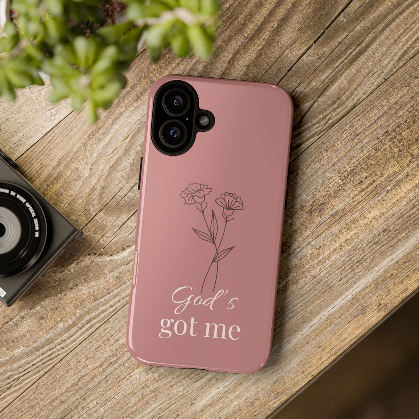 God's Got Me Floral Phone Case