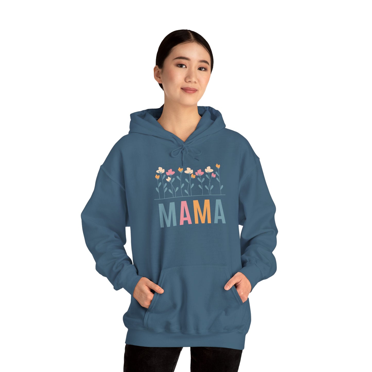 Mama Floral Hoodie