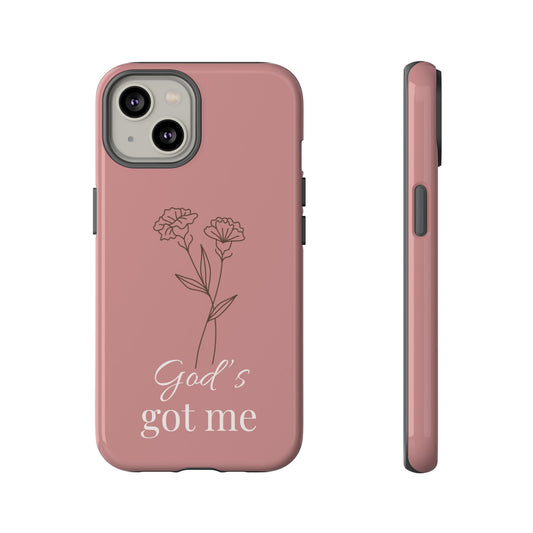 God's Got Me Floral Phone Case