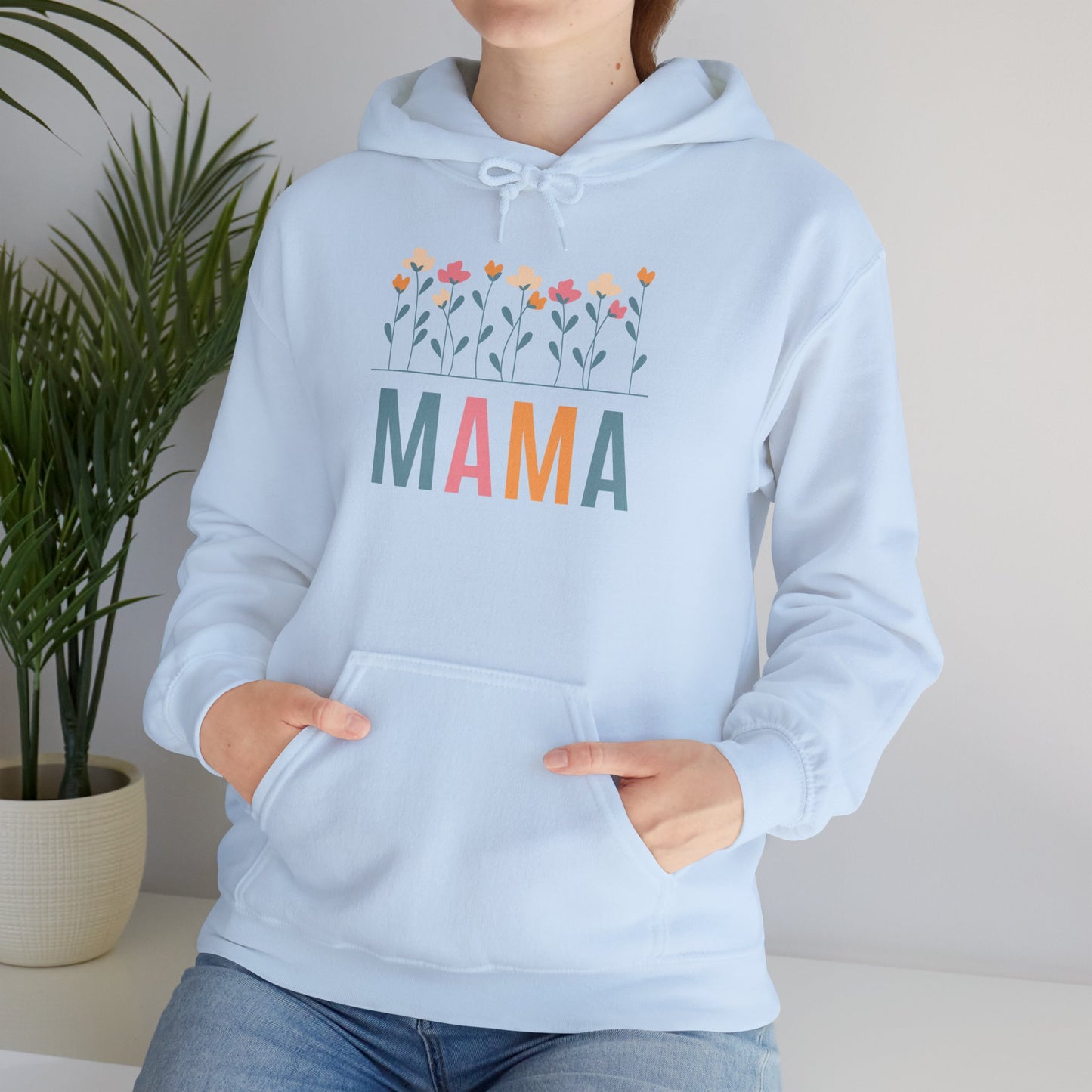 Mama Floral Hoodie