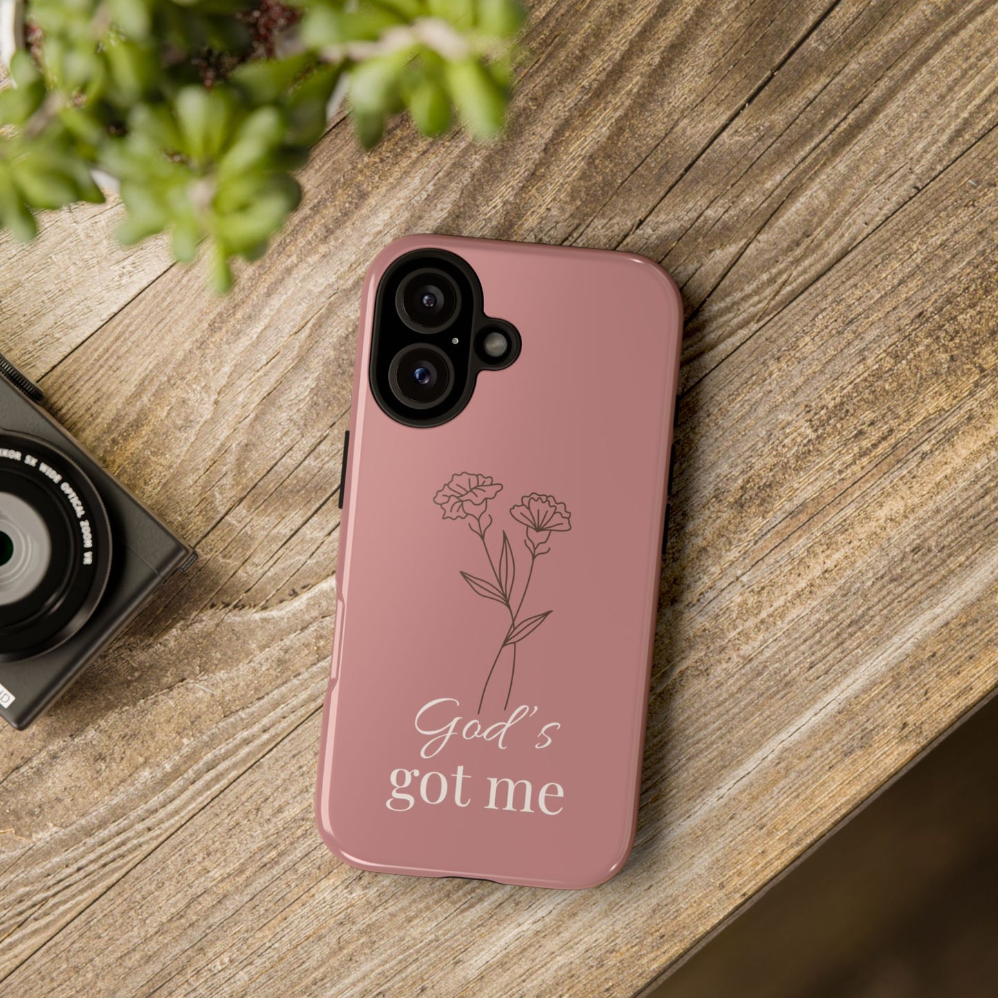 God's Got Me Floral Phone Case