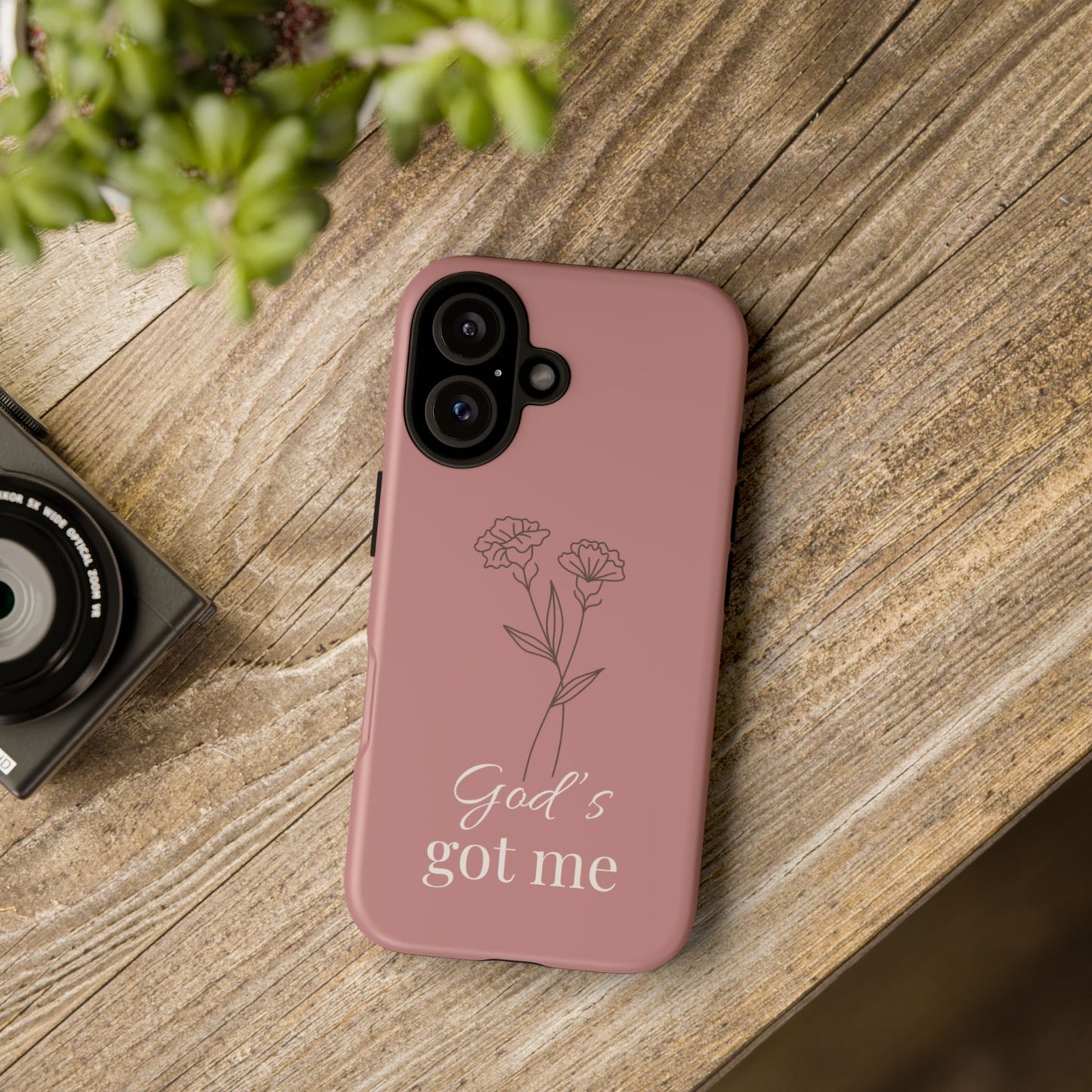 God's Got Me Floral Phone Case