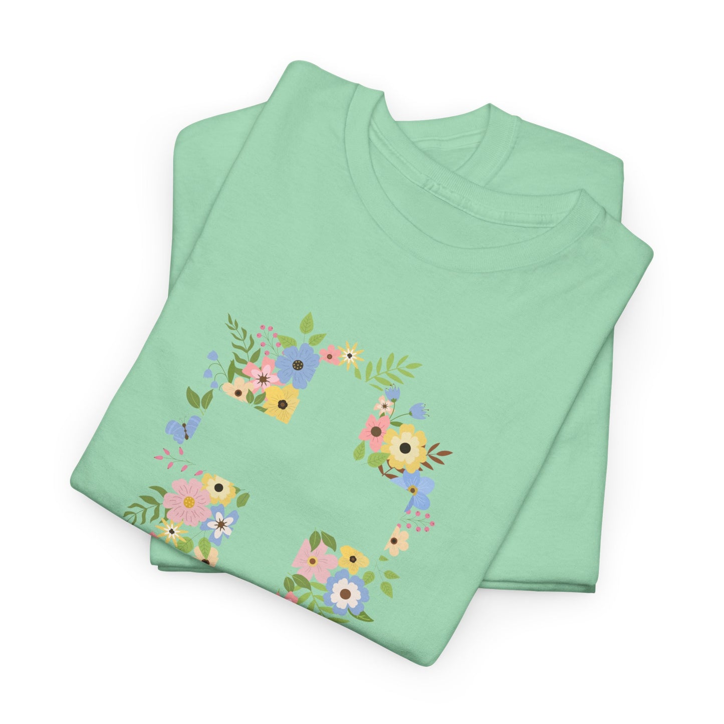 Faith-Inspired Floral Tee
