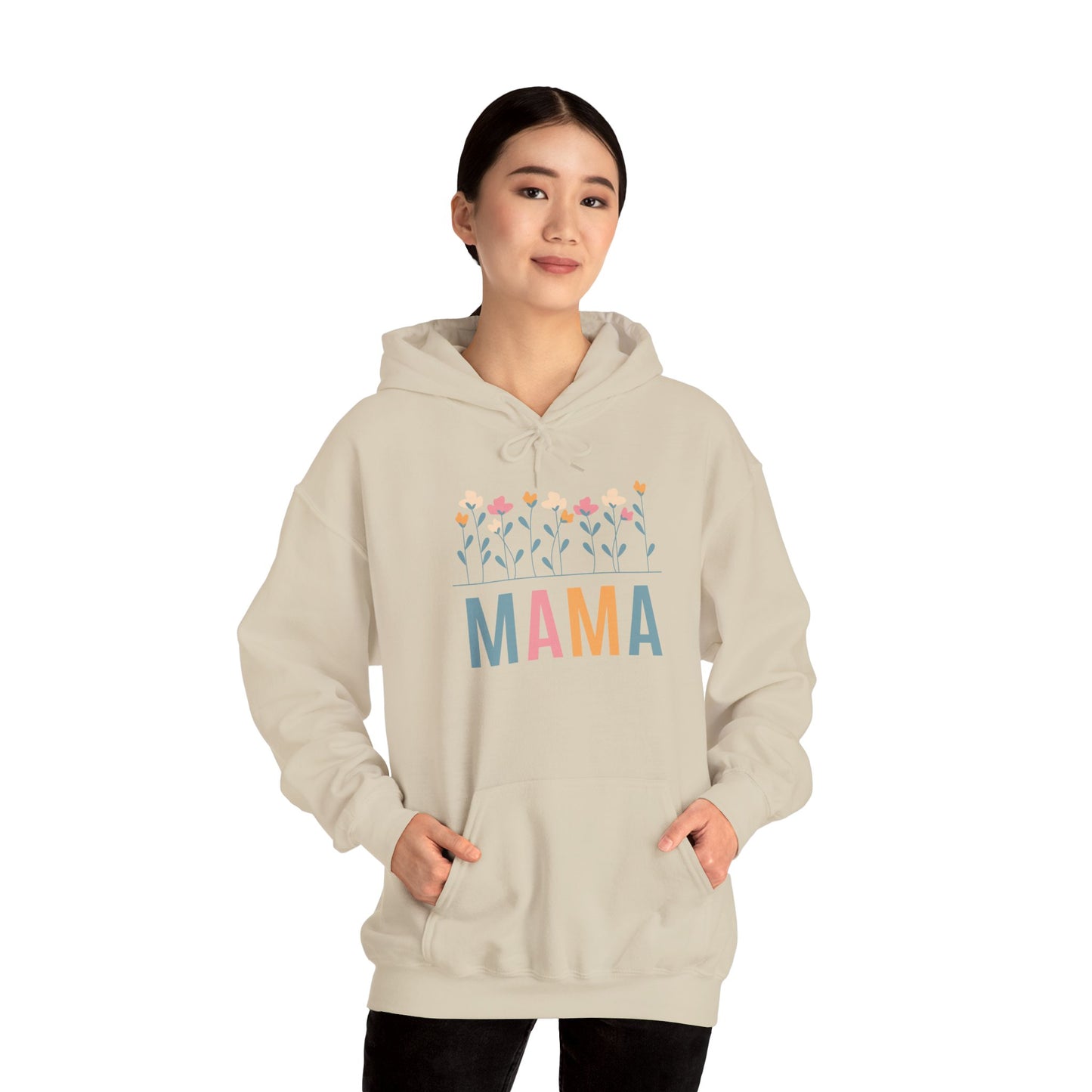 Mama Floral Hoodie