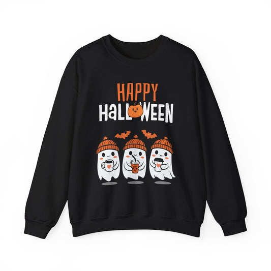Halloween Ghosts Crewneck Sweatshirt
