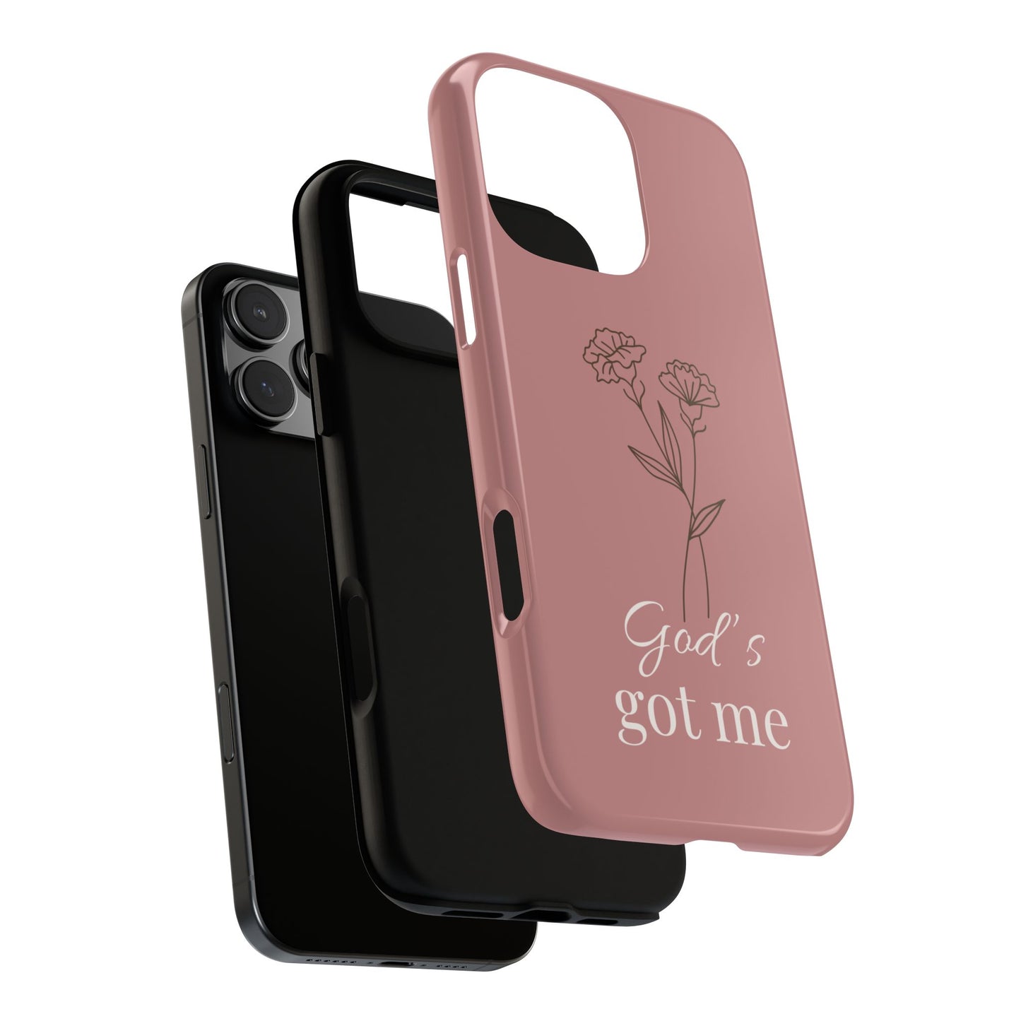 God's Got Me Floral Phone Case