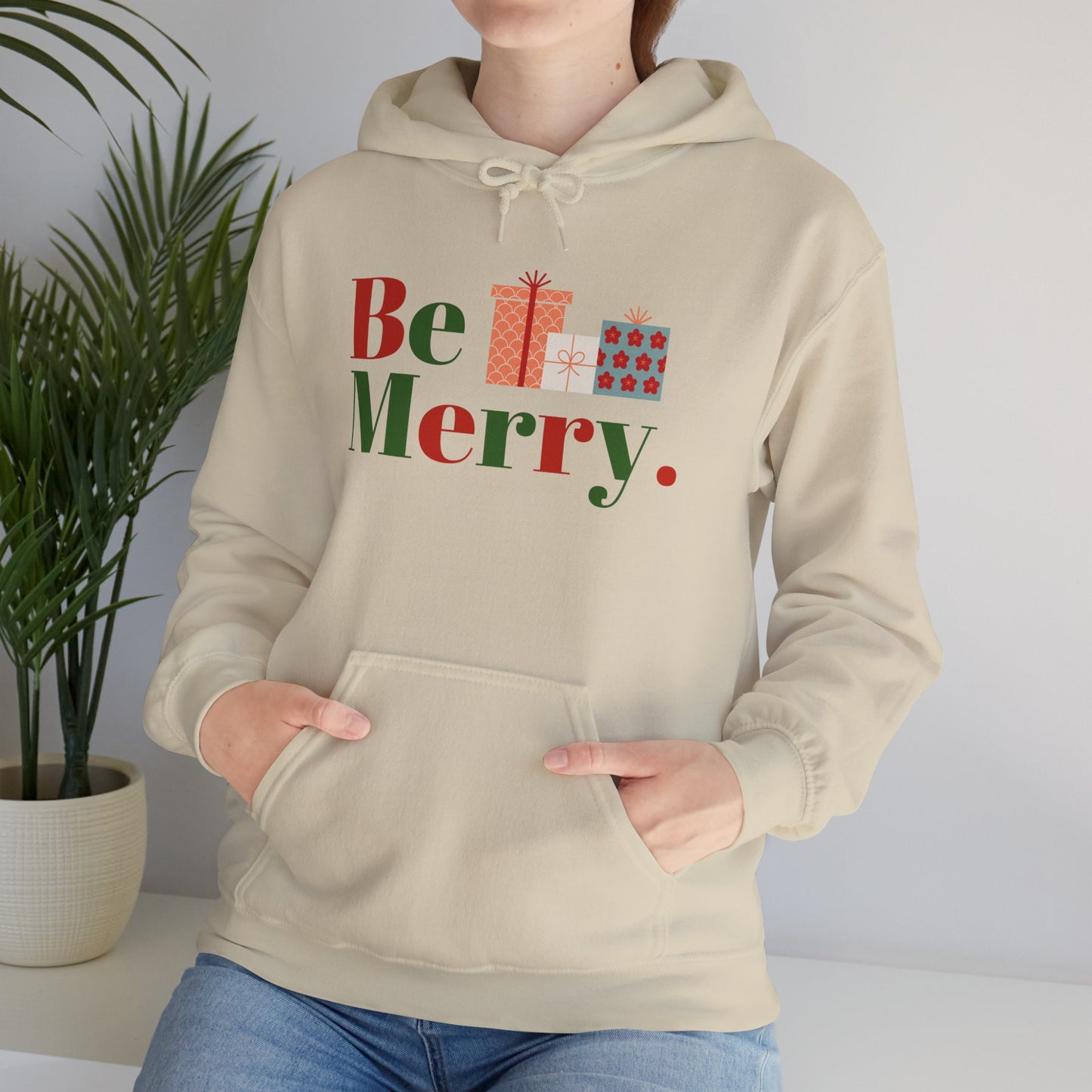 Be Merry Christmas Gift Sweatshirt
