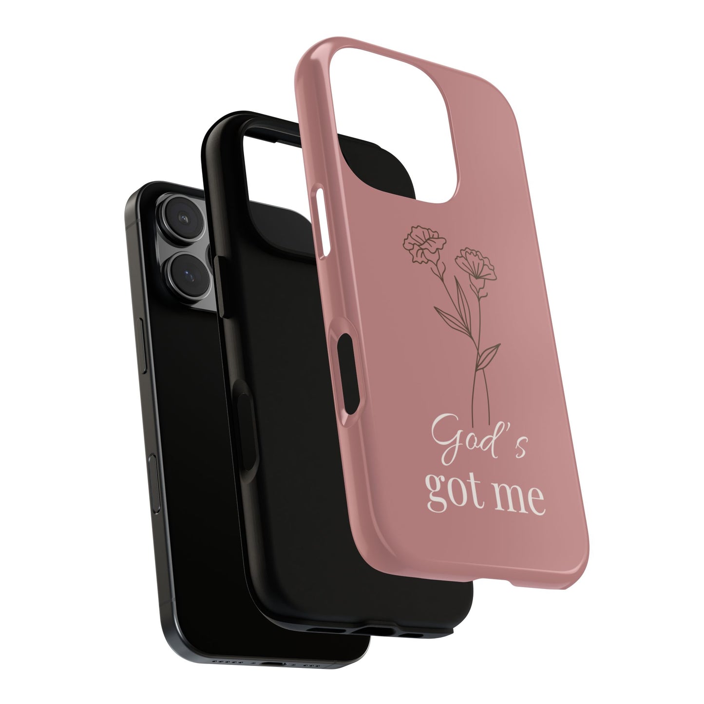 God's Got Me Floral Phone Case