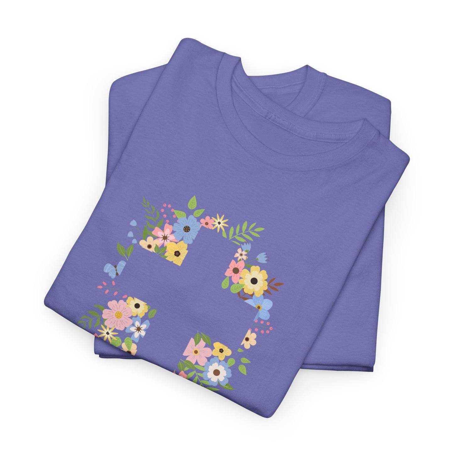 Faith-Inspired Floral Tee