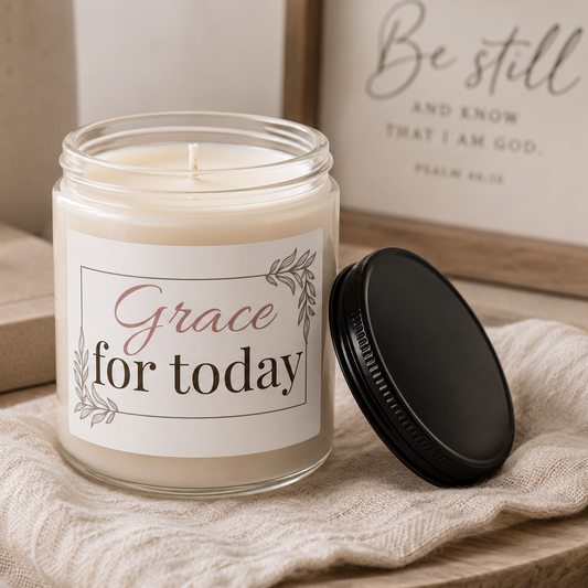 Grace for Today Candle