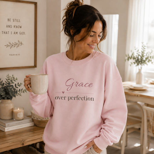 Grace Over Perfection Crewneck Sweatshirt