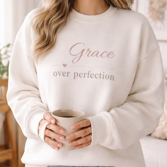 Grace Over Perfection Crewneck Sweatshirt