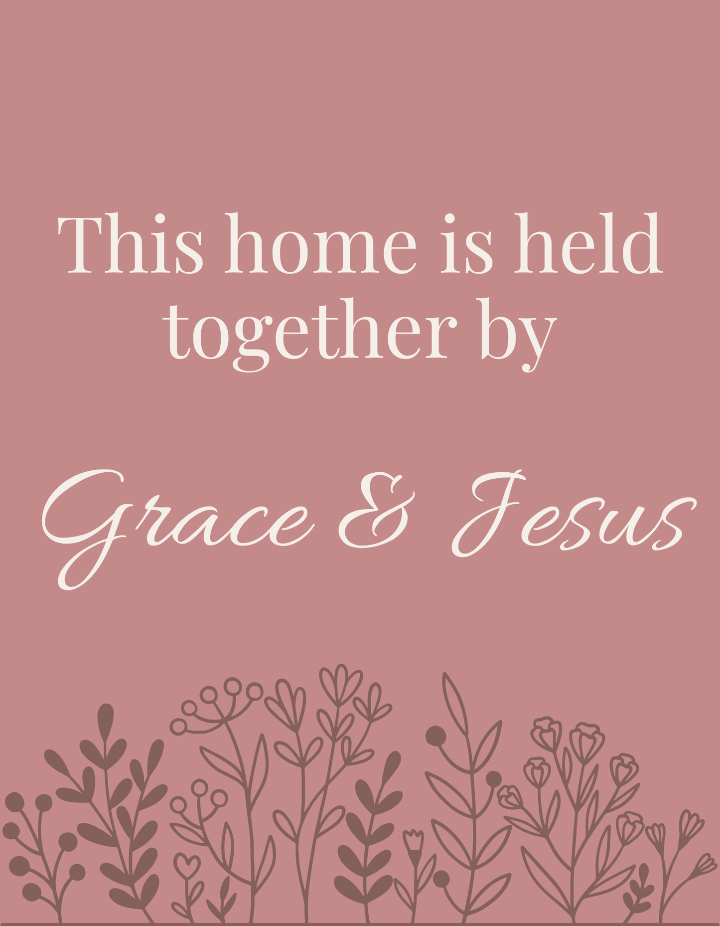 Grace in Motherhood – 4 Poster Set